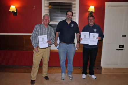 Brighton and Burgess Hill Presidents with Lion Pete Dilloway, the organiser